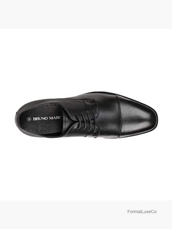 Men\'s Lace-Up Oxford Dress Shoes Vegan Leather Formal Business Wedding main image 3